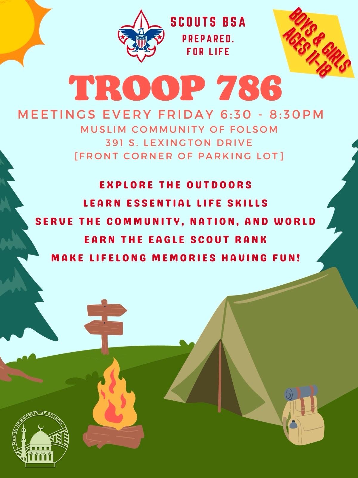 Troop 786 Cub Scouts MCFolsom