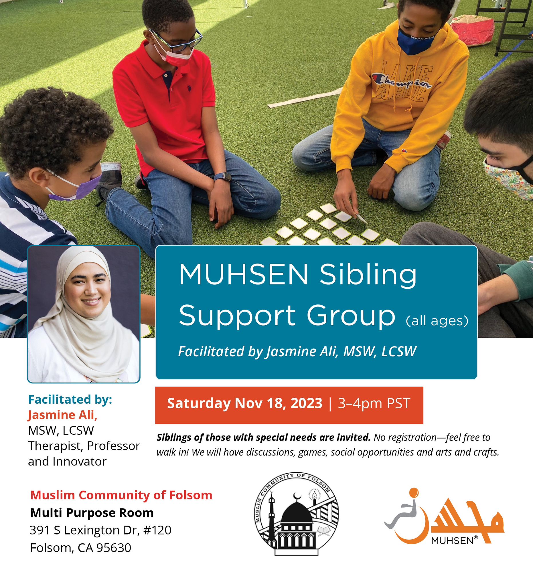 Siblings Support Group | Muhsen